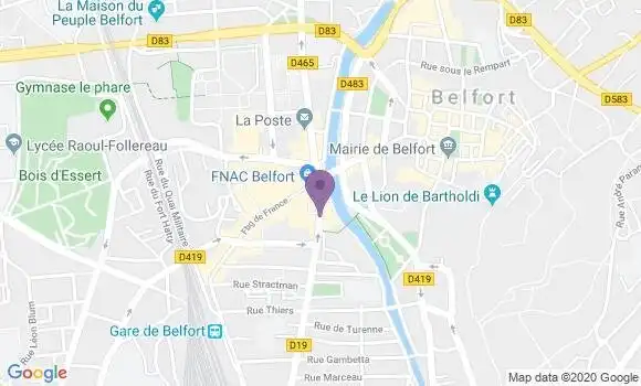 Localisation Mtre Schneider Sylvie