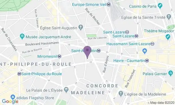 Localisation Mtre Fornacciari Théophile