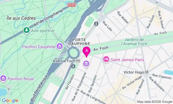 Localisation Mtre Fort Ortet Eline