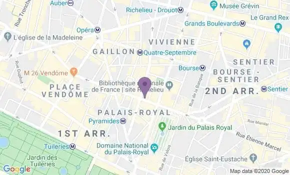 Localisation Mtre Dessallien Thibaud