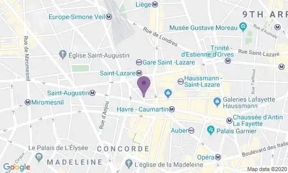 Localisation Mtre Frenck Laura
