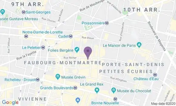 Localisation Mtre Fortas Myriam