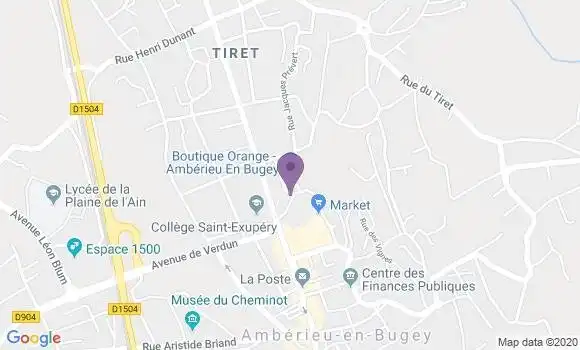 Localisation Mtre Nardy Laurence