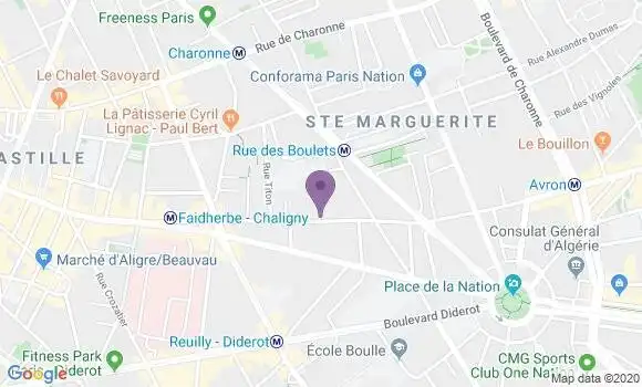 Localisation Mtre Fabre Christophe