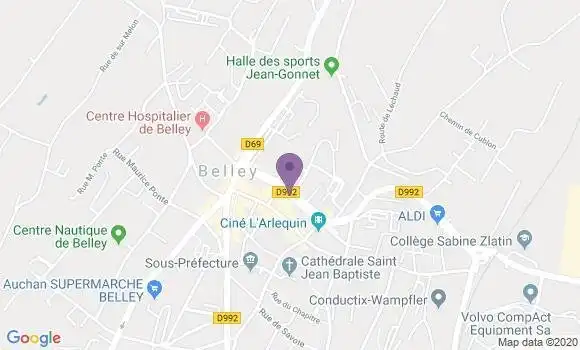 Localisation Mtre Perret Christian