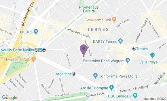 Localisation Mtre Fakkar Nora