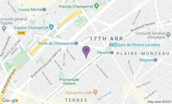 Localisation Mtre Fauconnier Laure