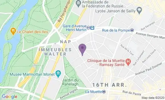Localisation Mtre Freret Marie