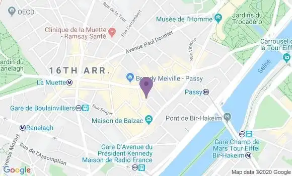 Localisation Mtre Fanet Jean Jacques