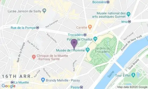 Localisation Mtre Fontaine Ludovic