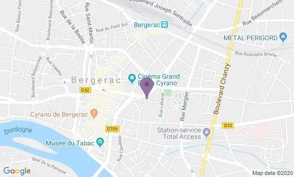 Localisation Mtre Bordas Corinne