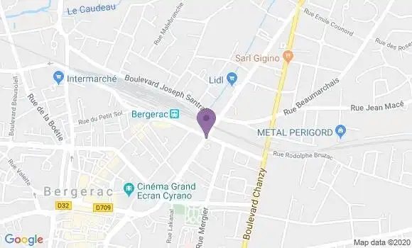 Localisation Mtre Capoul Jean