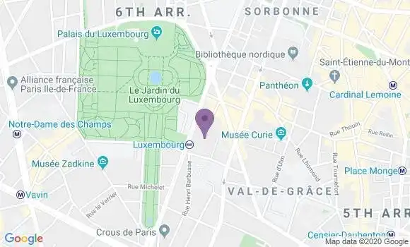 Localisation Mtre Haushalter Paul