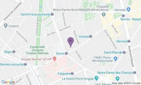Localisation Mtre Hervey Antoine