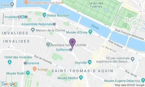 Localisation Mtre Hontang Denis