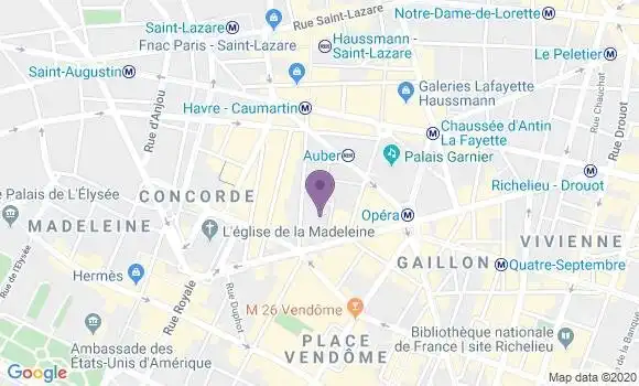 Localisation Mtre Haralamb Françoise