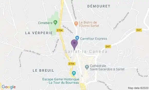 Localisation Mtre Laroche Catherine