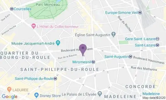 Localisation Mtre Devernay Coralie