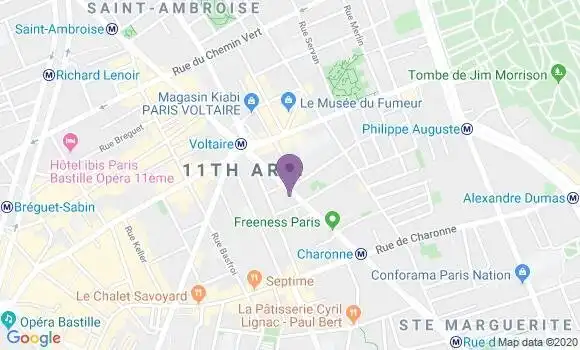 Localisation Mtre Hochart Stéphanie