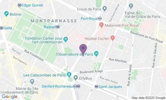 Localisation Mtre Hamon Anne Sophie