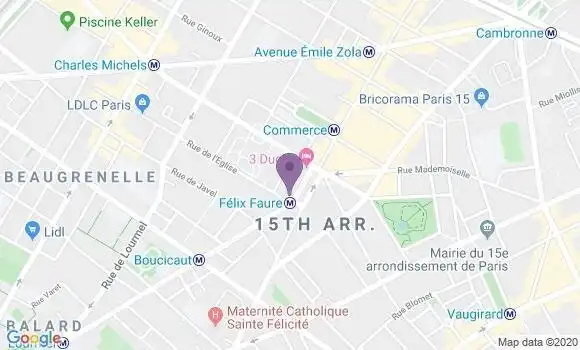 Localisation Mtre Hincker Fabian