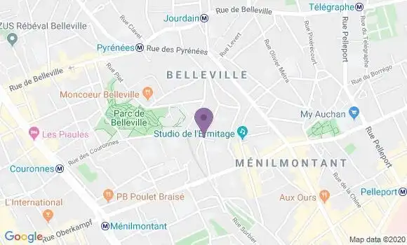 Localisation Mtre Haulbert Andréea