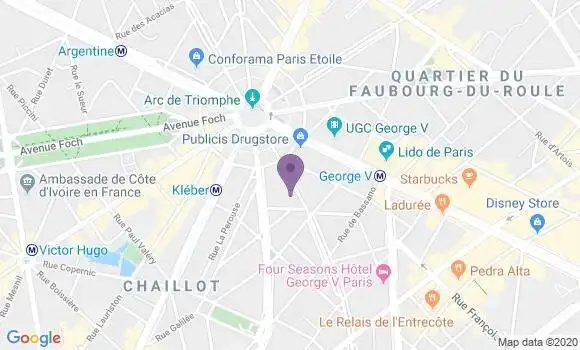 Localisation Mtre Halimi Gabriel