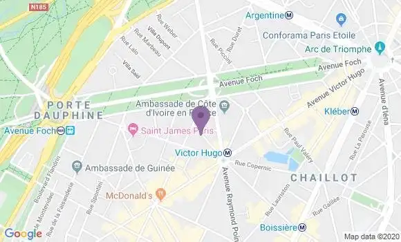 Localisation Mtre Hallak Lucile