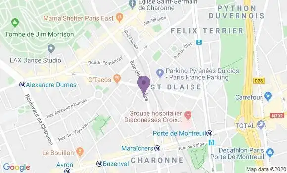 Localisation Mtre Beguide Bonoma Mélanie