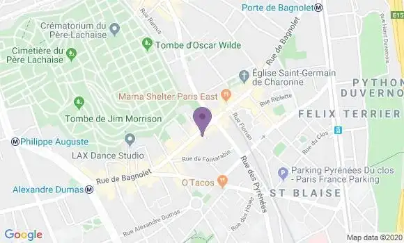 Localisation Mtre Lecacheux Marc