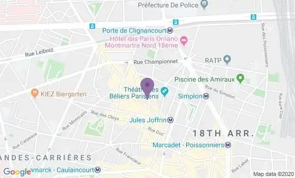 Localisation Mtre Aymami Mathilde