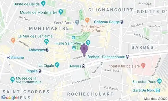 Localisation Mtre Davi Marc