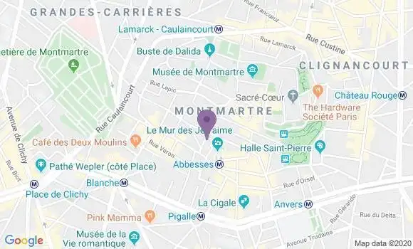 Localisation Mtre Gerrish Charlotte