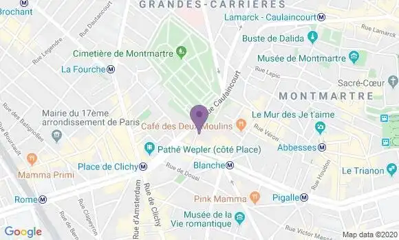 Localisation Mtre Rongier Pauline