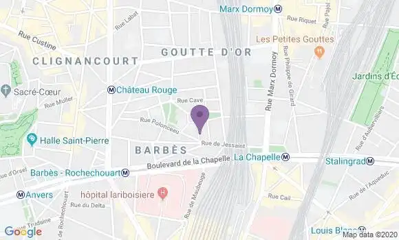 Localisation Mtre Tessier Philippe