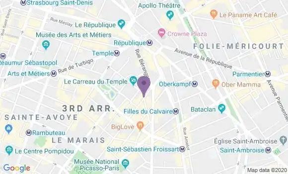 Localisation Mtre Blanc Antoine