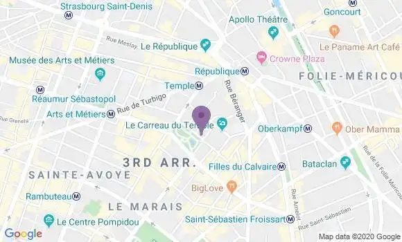 Localisation Mtre Delgove Julien