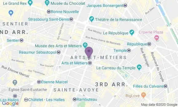 Localisation Mtre Dufour Jean