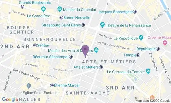 Localisation Mtre Garaud Jessica
