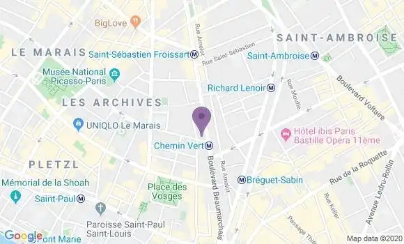 Localisation Mtre Maviel Julie
