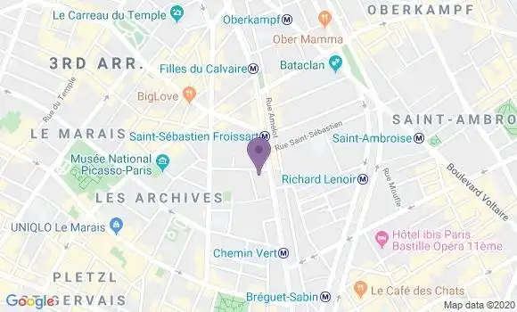 Localisation Mtre Monsallier Marie Christine