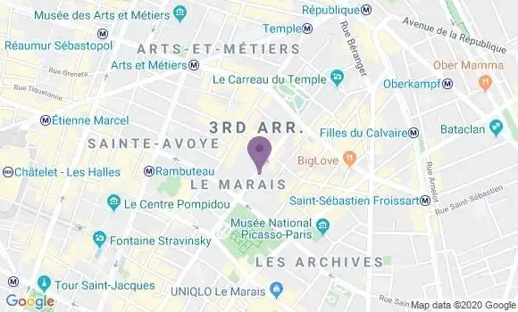 Localisation Mtre Russo Blandine