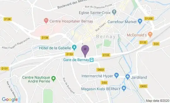 Localisation Mtre Girard Marie Astrid