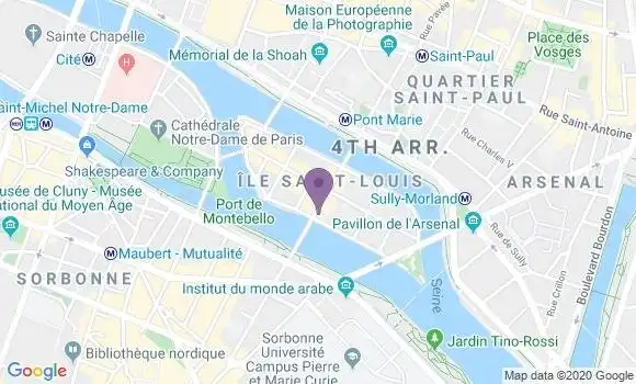 Localisation Mtre Muller Pauline