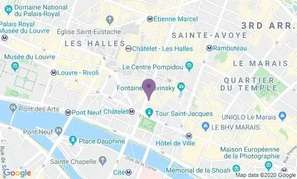 Localisation Mtre Carriere Jourdain Josiane