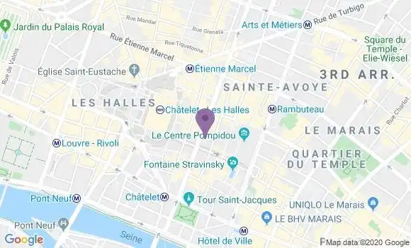 Localisation Mtre Dannaud Martin
