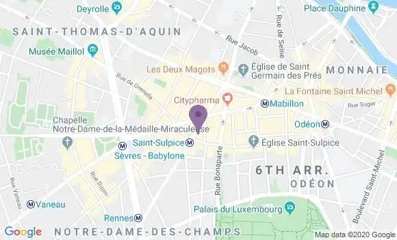 Localisation Mtre Todisco Anne Sophie