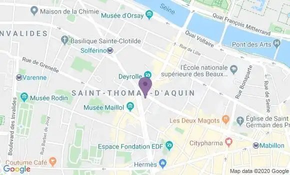 Localisation Mtre Tefaine Marie Charlotte