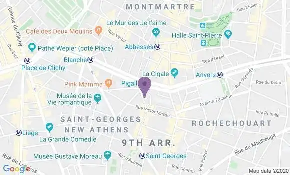 Localisation Mtre Teboul Jules