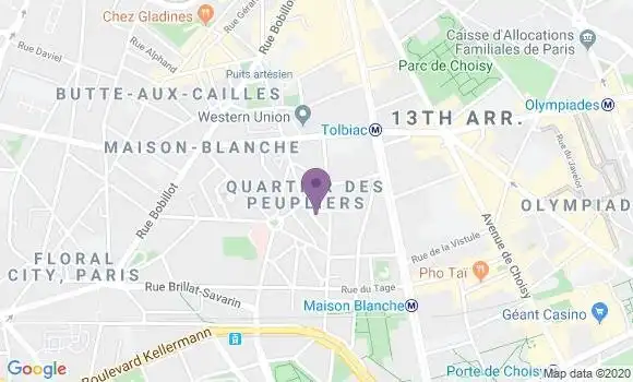 Localisation Mtre Thominette Charlotte